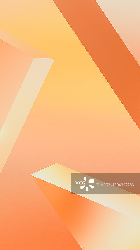 3D渲染三维几何图形抽象简约现代炫彩插图背景图片素材