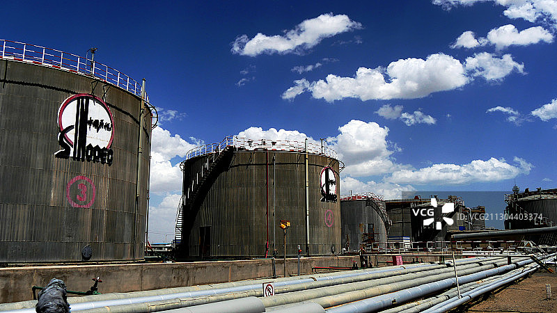 原油天然气处理站图片素材