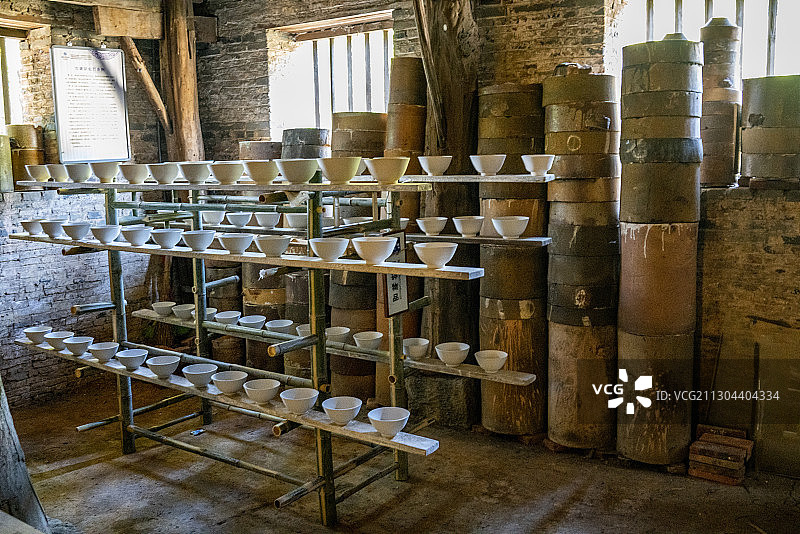 江西景德镇古窑民俗博览馆古窑工坊图片素材