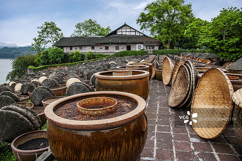 四川泸州先市镇酱园图片素材