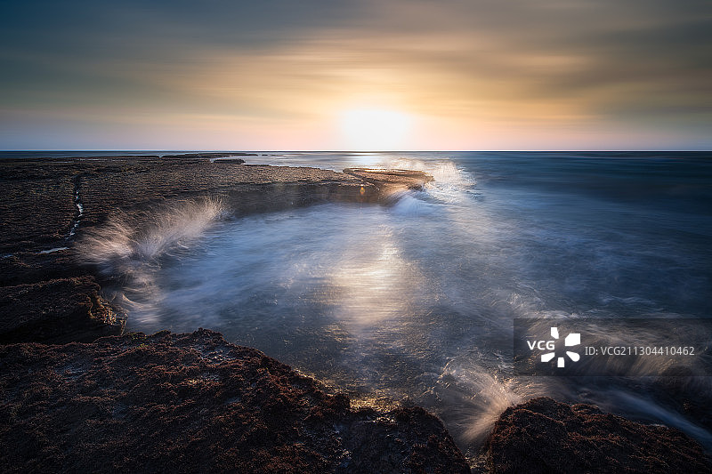 广西壮族自治区北海市北部湾海域中部涠洲岛图片素材
