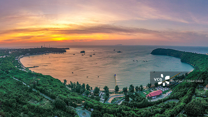 广西壮族自治区北海市北部湾海域中部涠洲岛图片素材