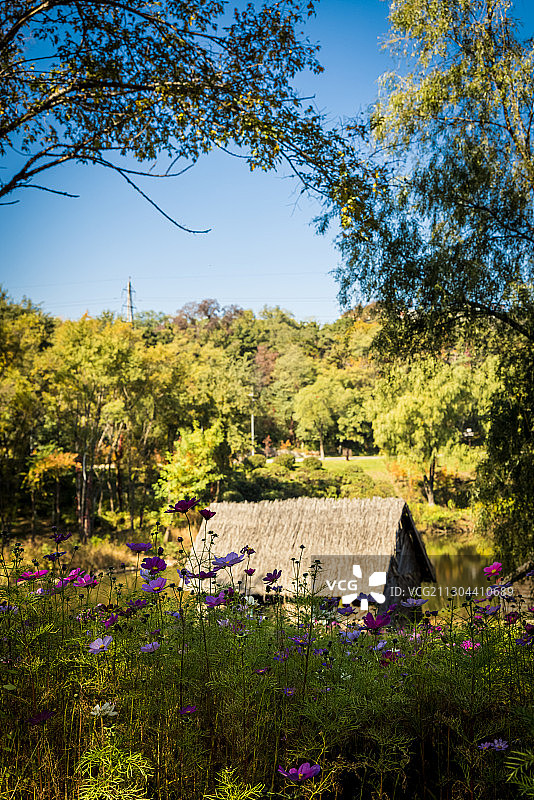 沈阳棋盘山秋季风光图片素材