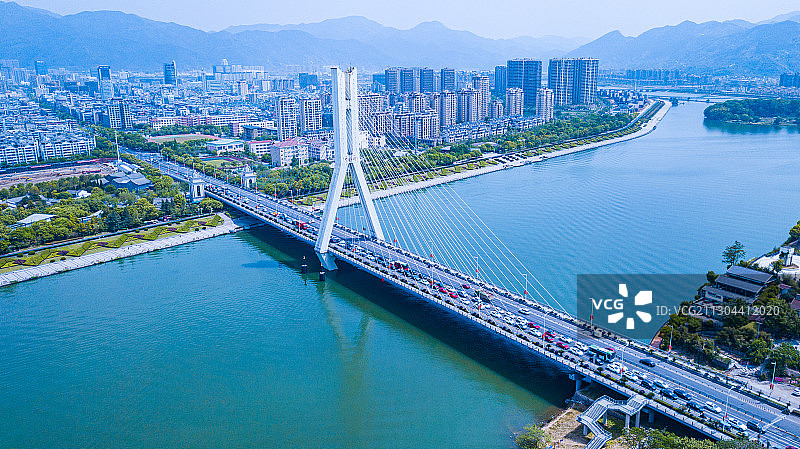 丽水紫金大桥图片素材