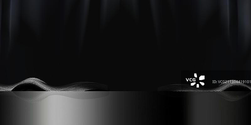 黑色简约大气背景图片素材