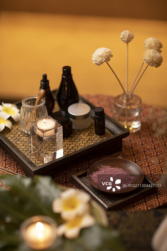 SPA美容护肤图片素材