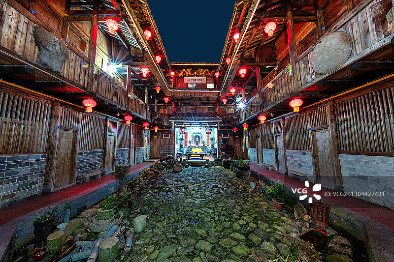 福建省南靖土楼图片素材
