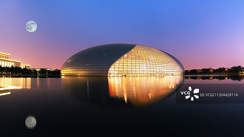 北京国家大剧院图片素材