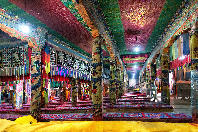 青海省塔尔寺风光图片素材