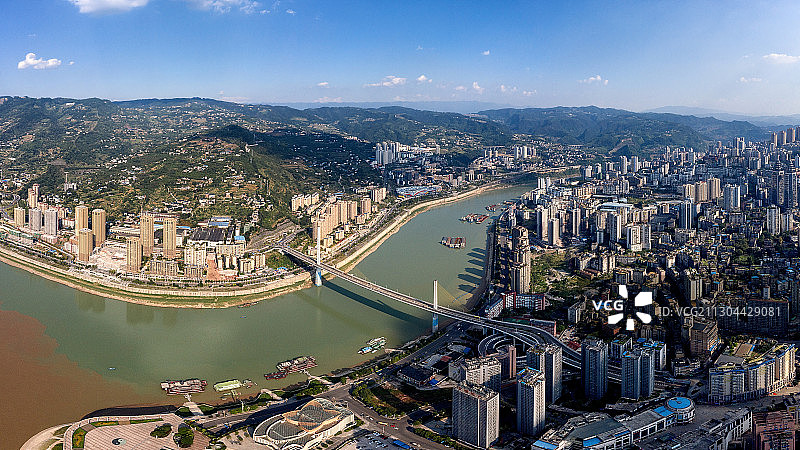 重庆市涪陵区城市建筑图片素材