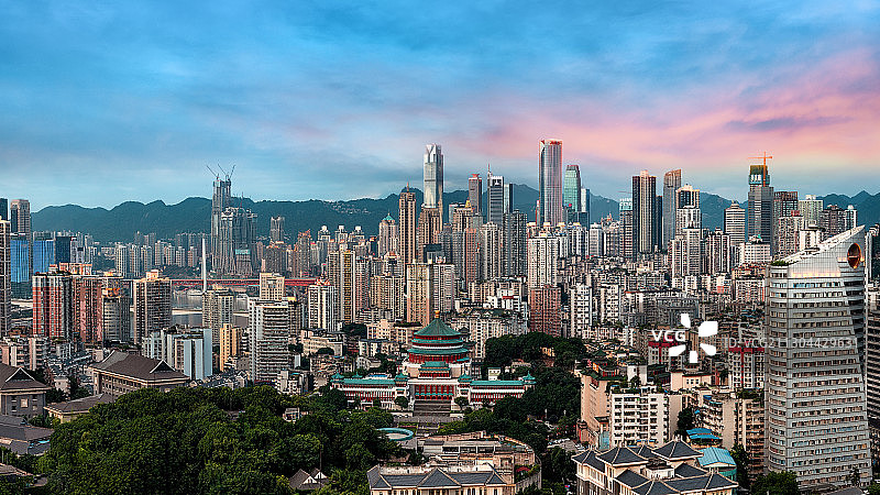 重庆城市建筑——人民大礼堂图片素材