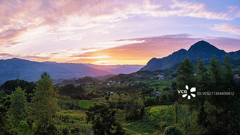 重庆四面山美丽风光图片素材