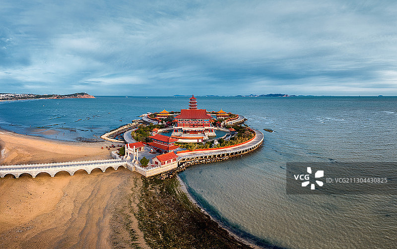 山东烟台蓬莱八仙过海口景区图片素材