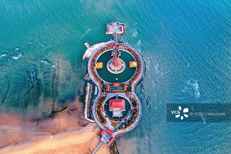 山东烟台蓬莱八仙过海口景区图片素材