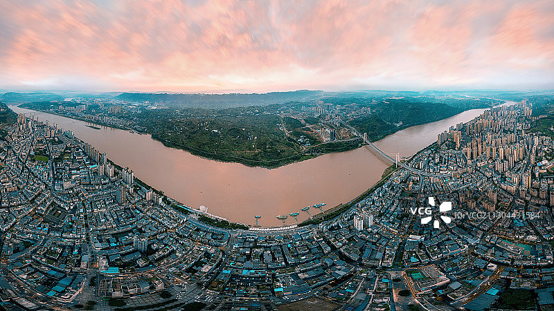 重庆城市建筑-江津全景图片素材