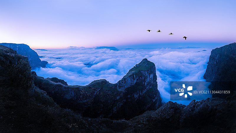 云南省昭通大山包风光图片素材