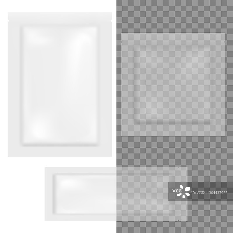 用于零食、糖和香料的真空包装图片素材