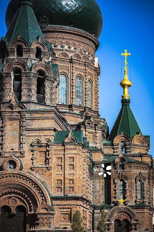 哈尔滨圣索菲亚大教堂图片素材