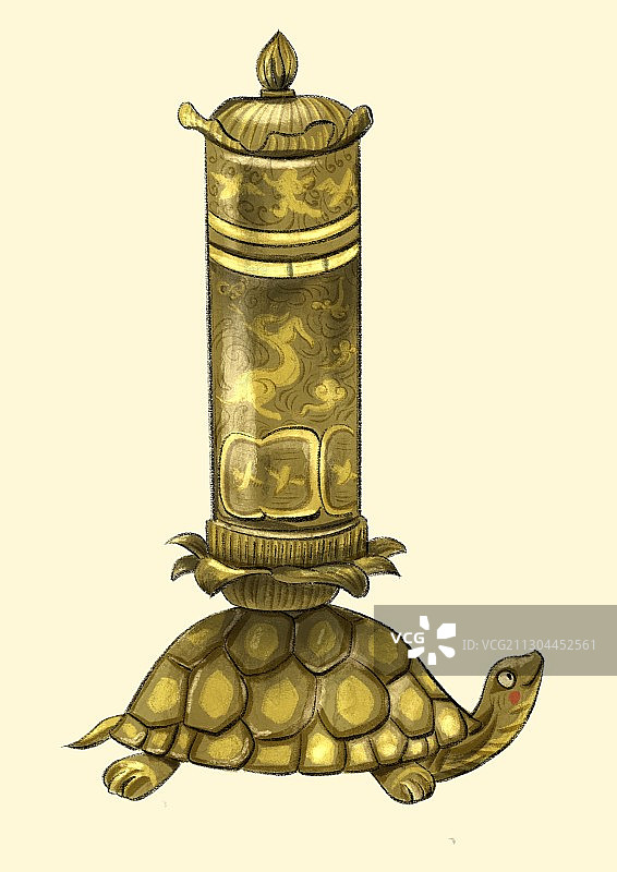玉竹金龟图片素材