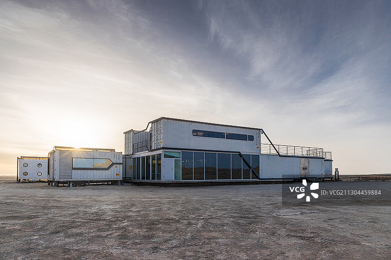 荒漠中的营地图片素材