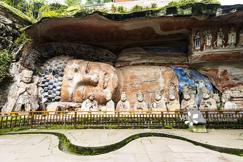 重庆大足石刻图片素材