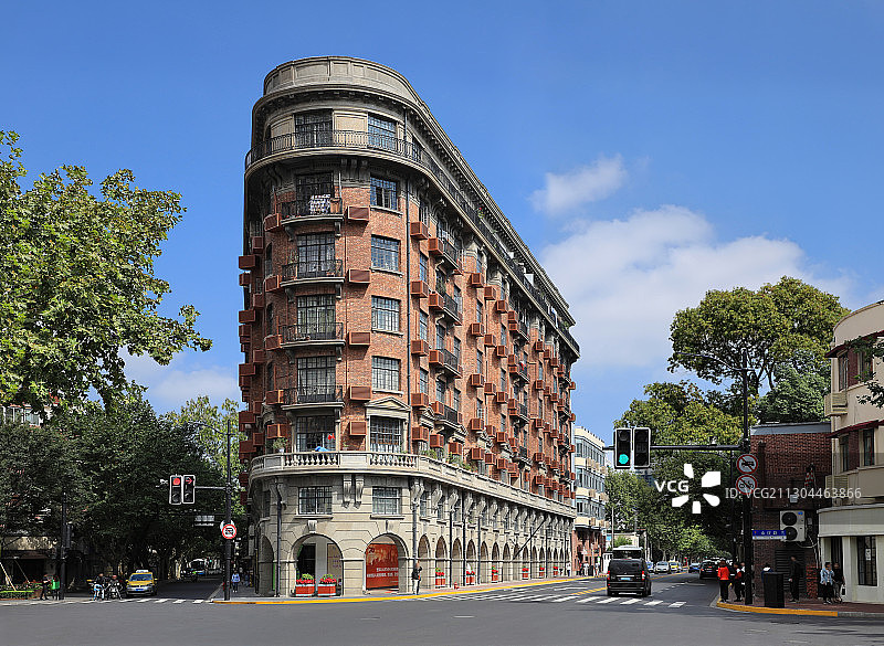 上海武康大楼图片素材