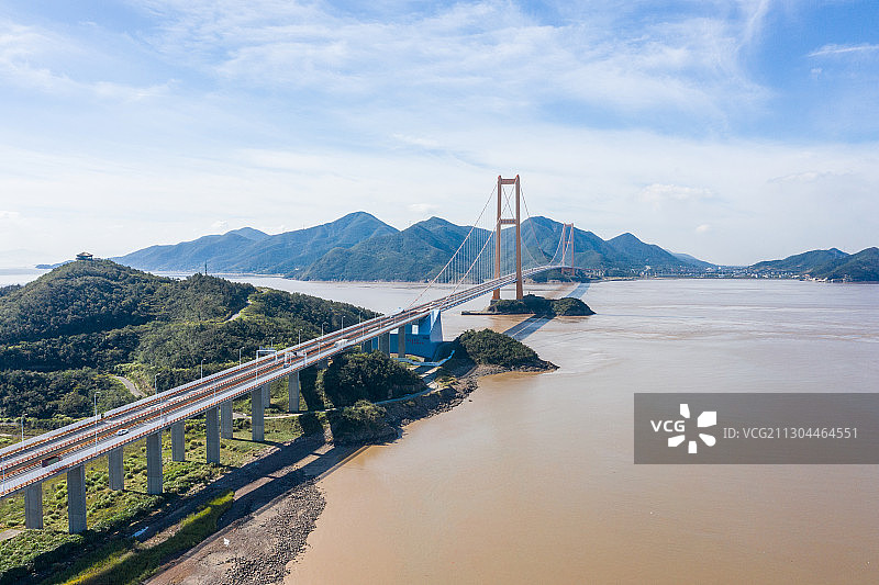 舟山西堠门跨海大桥图片素材