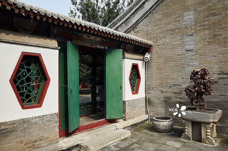 北京齐白石旧居纪念馆图片素材