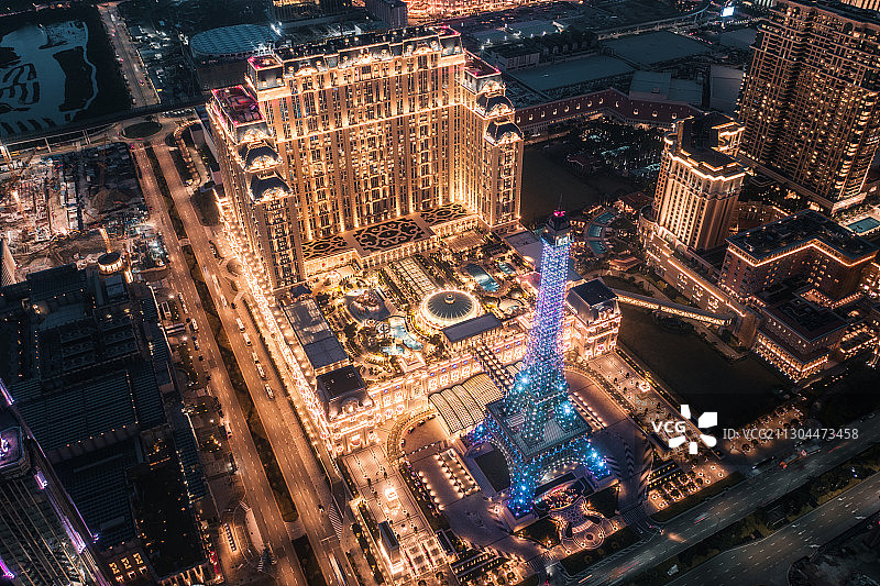 澳门巴黎人酒店图片素材