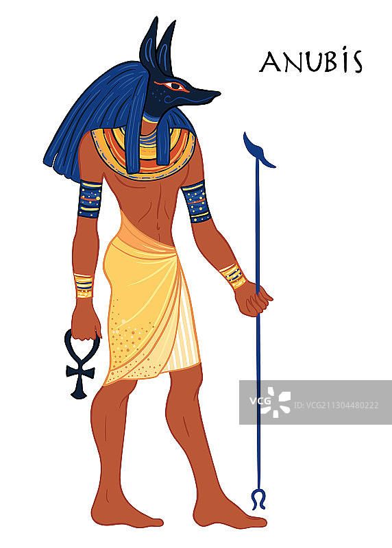 古埃及神阿努比斯图片素材