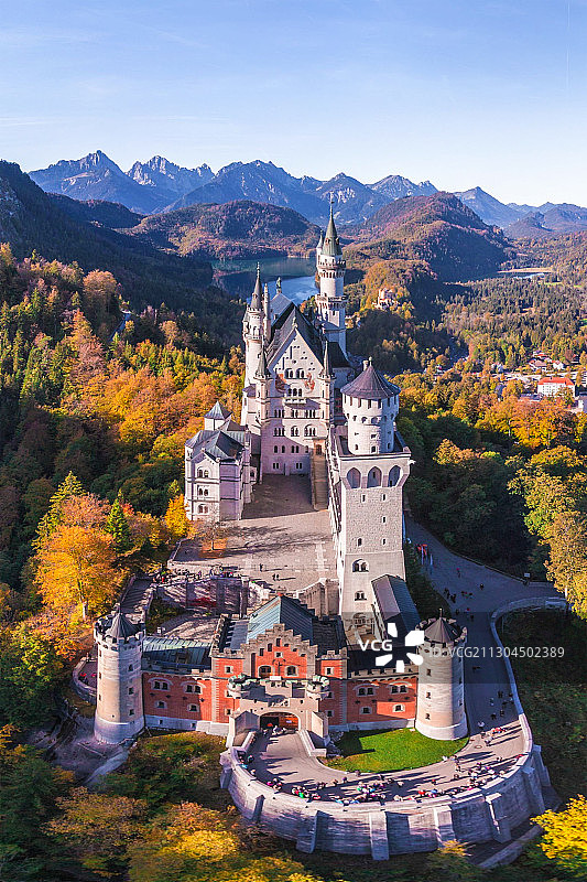 德国新天鹅堡图片素材