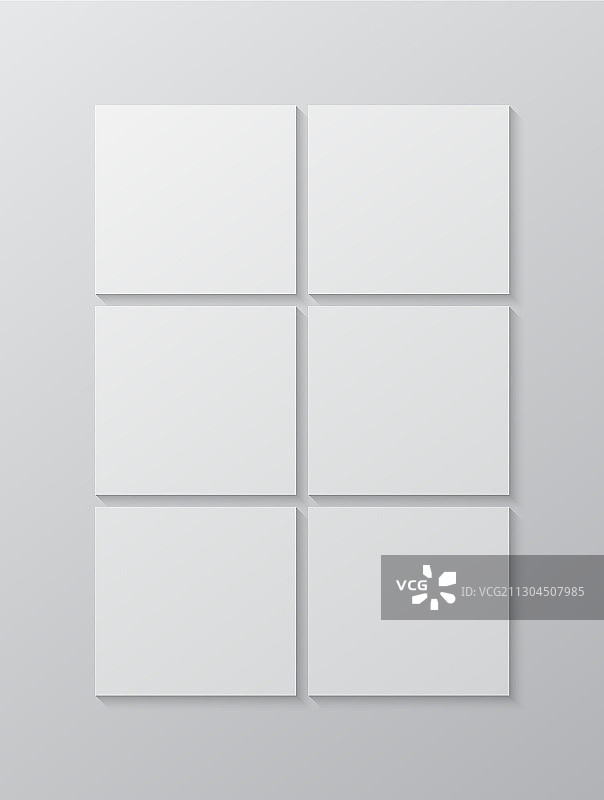 六框图像拼贴照片图片素材