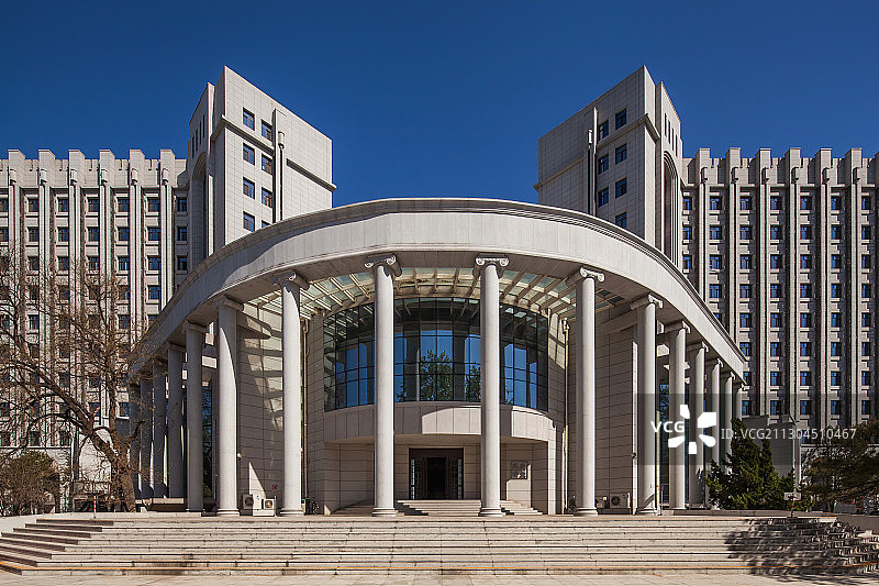 中国人民大学校园建筑图片素材