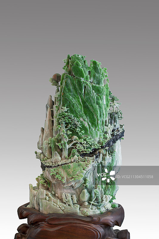 翡翠雕件图片素材