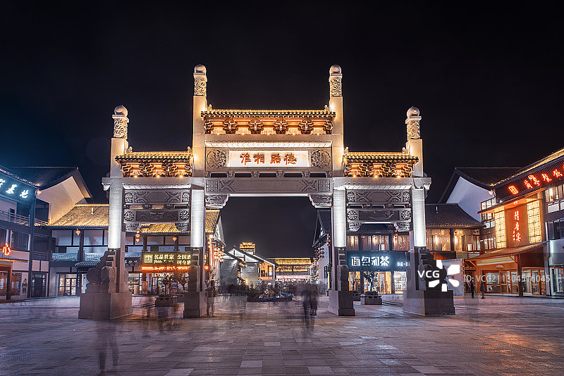 隋唐古镇图片素材