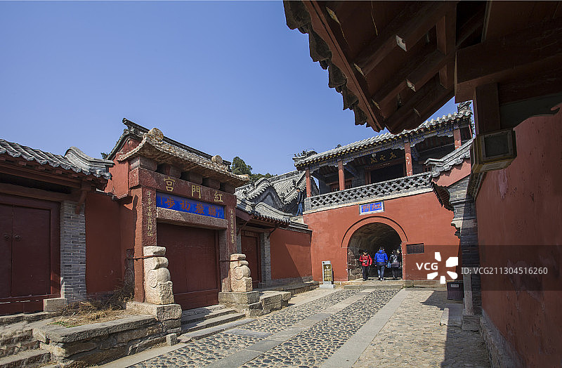 泰山红门图片素材