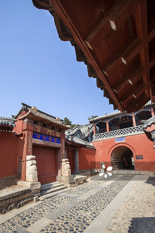 泰山红门图片素材