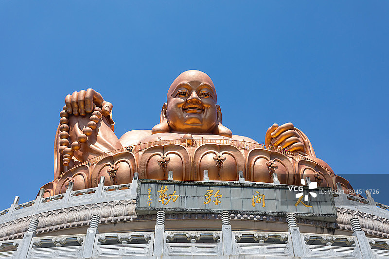 宁波雪窦山弥勒大佛图片素材