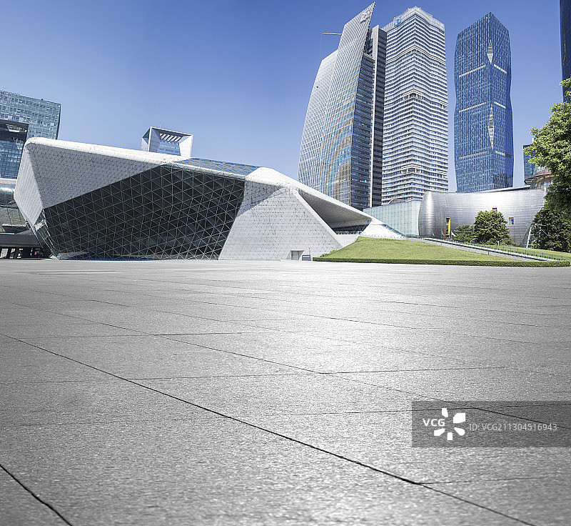 广东省广州市珠江新城风光图片素材