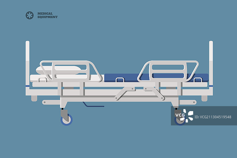 医院病床医疗设备图片素材