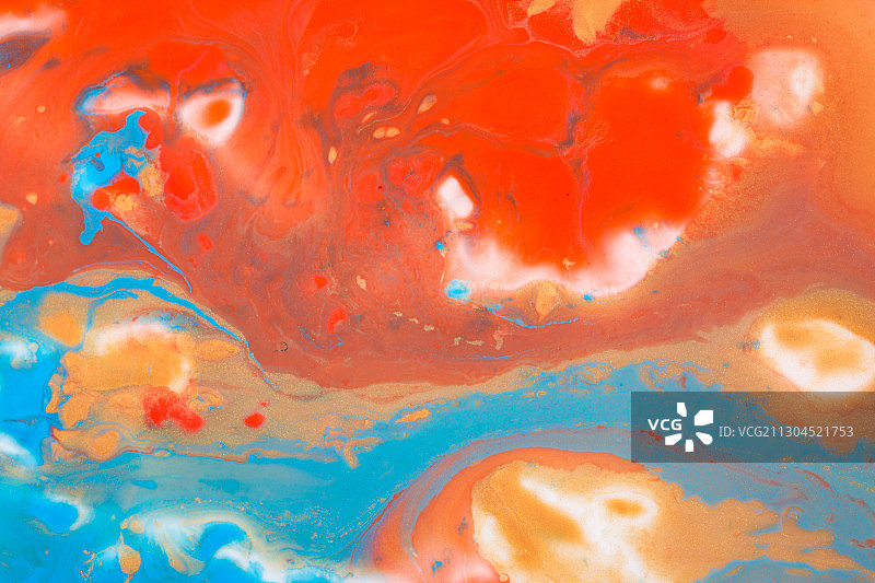 抽象的丙烯色彩背景图片素材