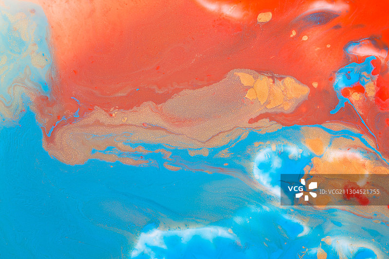 抽象的丙烯色彩背景图片素材