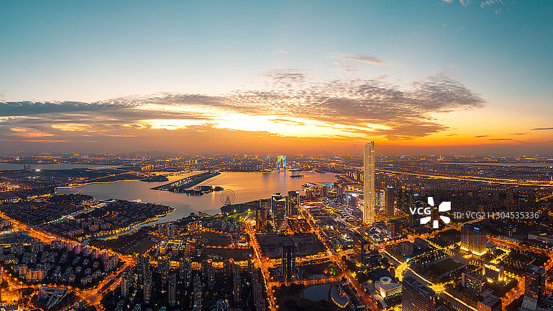 苏州湖东图片素材