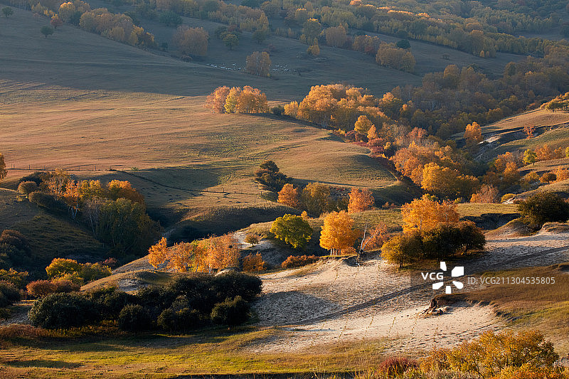 乌兰布统——透风沟图片素材