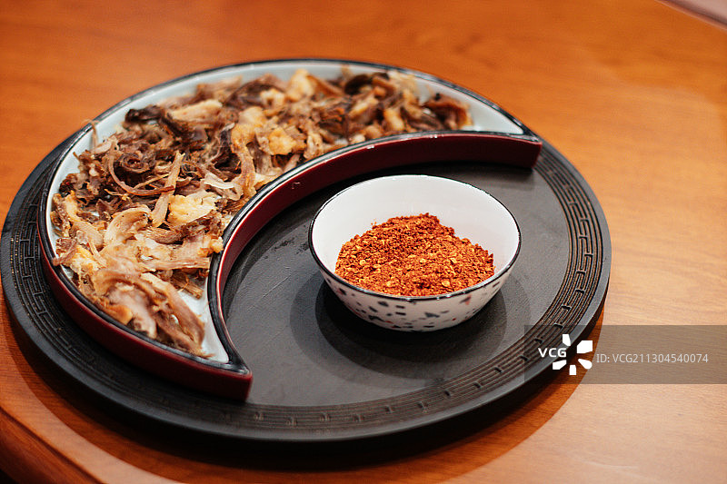 丹巴的藏餐图片素材