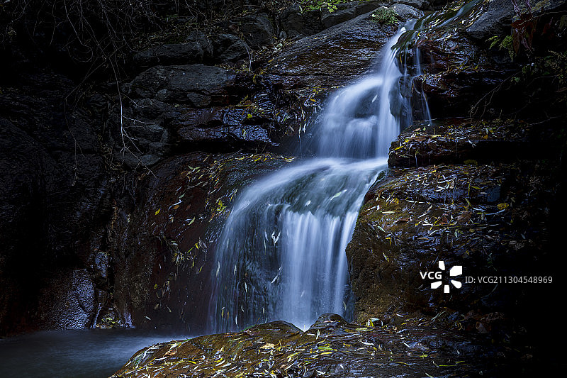 双龙峡-瀑图片素材