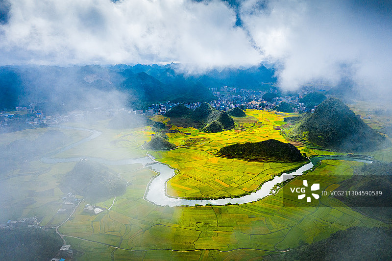 云南省文山州广南县八宝风光图片素材