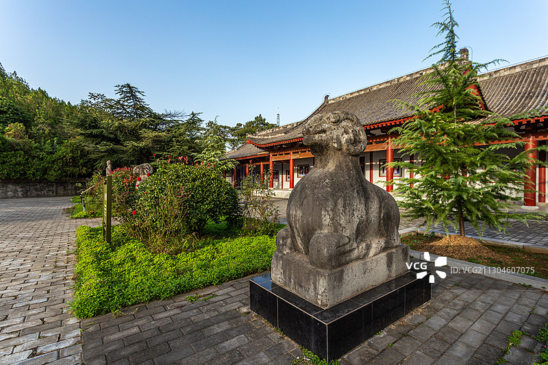 陕西礼泉县昭陵博物馆石雕图片素材