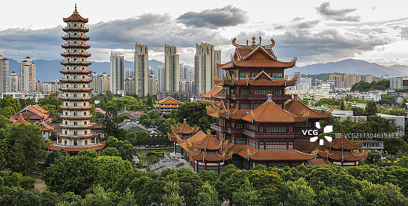 西禅寺图片素材