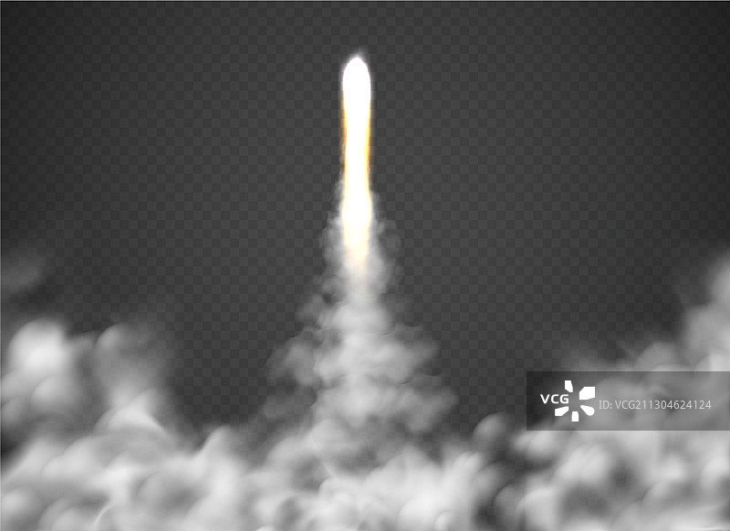 太空飞行火箭航天飞机起飞图片素材